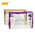 2019 new amazon clear pvc travel makeup pouch cosmetic bag