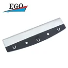Stainless steel pizza cutter with blade cover