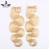 Best selling products in europe loose body wave hair synthetic braiding ash blonde hair weaves