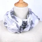 Designer Chiffon Scarf Custom Printed Scarf