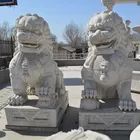 Chinese stone lions,stone lion sculpture,stone lion statues
