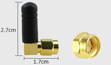 2.4G WIFI Bluetooth SMA Inner Screw Needle Small Pepper Antenna/WIFI/Bluetooth/Zigbee - ANKUX.COM