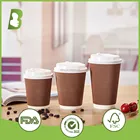 cafe ripple disposable paper coffee cup biodegradable