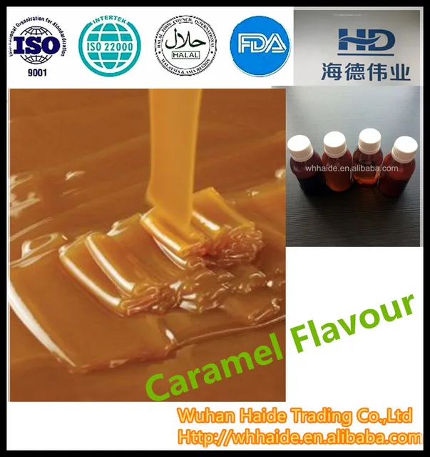 high concentrate caramel flavour for dairy products ,beverage