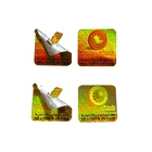 Custom logo VOID laser tamper evident 3D hologram sticker/ label/ paper