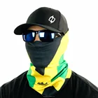 100% Cotton Solid Colors Plain Multifunction Jamaica Bandana