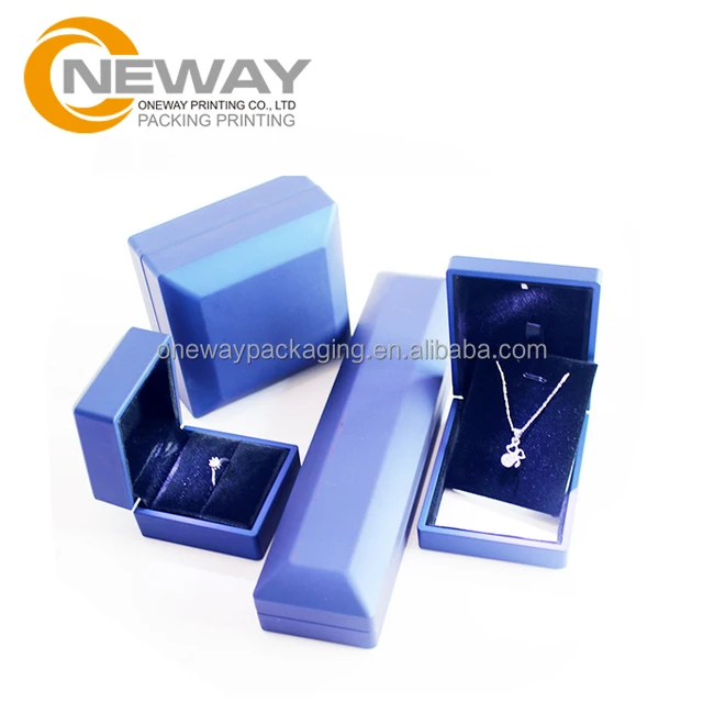 wholesale custom velvet material jewelry gift packaging box