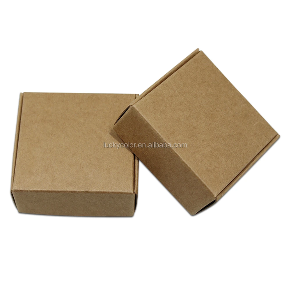 original kraft paper bow tie set up packaging box