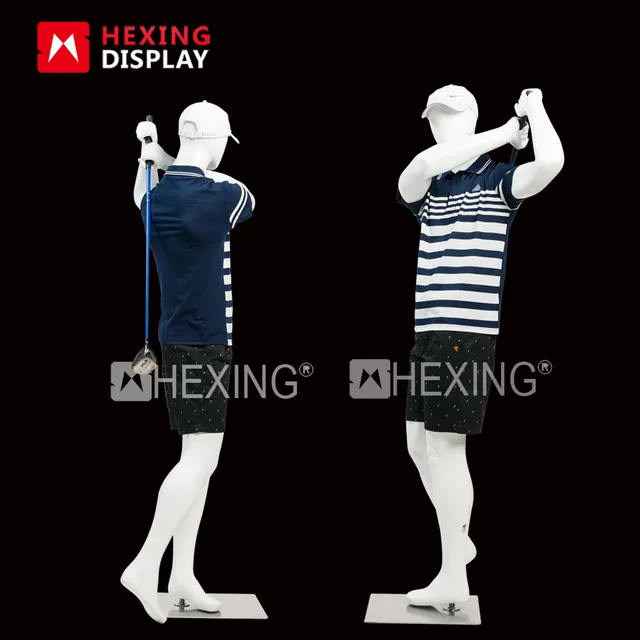 golf male mannequins