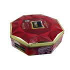 Octagon Tin Packaging Box New Design Food Cookie Container