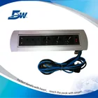 AV system computer conceal 110-220V desktop socket/ desk receptacle