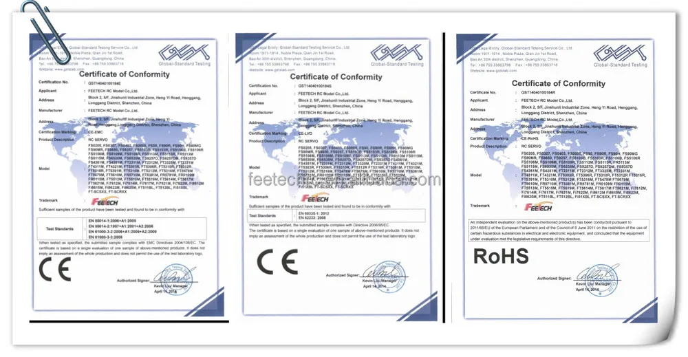 CE & ROHS