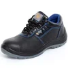 Cow split leather with PU/PU injection working safety shoes
