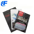 Child Smell Proof Stand Up Pouch Weed Oil Plastic Tobacco Packaging Bag With Window