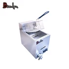 cheap gas banana chips fryer lpg gas donut fryer machine
