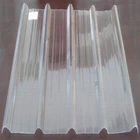 Best selling translucent uv protect green house roof tile FRP fiberglass plastic clear roofing sheet