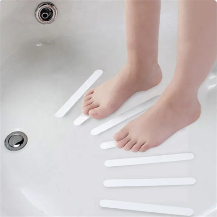 Kaymaz Çıkartmalar Şeffaf banyo küveti Merdiven Kaymaz Şerit Kaymaz Güvenlik Aplike Banyo Paspasları Bant 2*20 cm