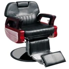 Portable hair salon chair black hairdressing chair salon furniture back reclining barber chair for sale