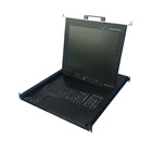 TUXIN TX-1916 USB16port kvm switches with 19'screen 1u
