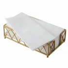 WHITE Dinner Napkins , Decorative Cloth- lke airlaid paper napkin , 12'x17'