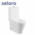 fashionable sanitary ware washdown one piece toilet pots for sale