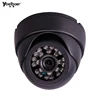 HD CCD Dome Security Camera Small Vandalproof IR Mini Vehicle Dome Camera For Bus