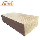 Soundproof insulation rock wool acoustic wall panel