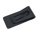 Custom OEM Gold Plated Sheet Metal Spring Steel / Copper Money Clip