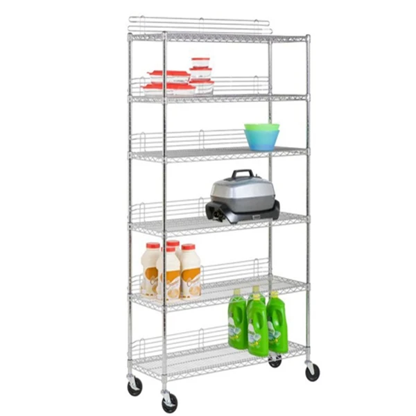Wire Shelving With Wheels Lowes Stainless Steel Shelving Nsf Chrome