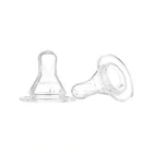 BPA free PP non-toxic silicone full size good quality anti-tear baby pacifier feeder silicone nipple