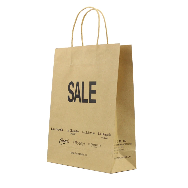 kraft paper packing bag