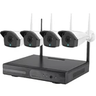 5MP 4CH Wifi CCTV NVR H.265 Security Surveillance System P2P IP Camera Wireless Security Camera kit h265