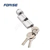 Euro standard Brass lock cylinder keys mortise solid brass zinc aluminum door lock cylinder with three keys LKC002