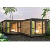 Prefab cottage Resort Log cabin 3 Bedroom Container Mobile Modern prefabricated house