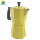 free sample Aluminum Moka Espresso Latte Percolator Stove Top Coffee Maker Pot