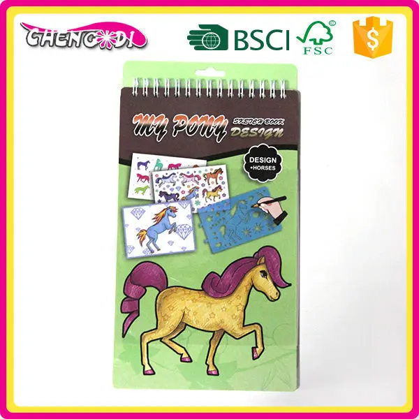 superstyle fancy colorful cute drawing books for children