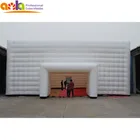 Guangzhou inflatable cube tent 10 m white camping tent for sale