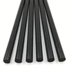 light weigh 12k pultruded carbon fiber solid rods bars