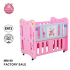 Small size bed multifunction plastic foldable baby cot