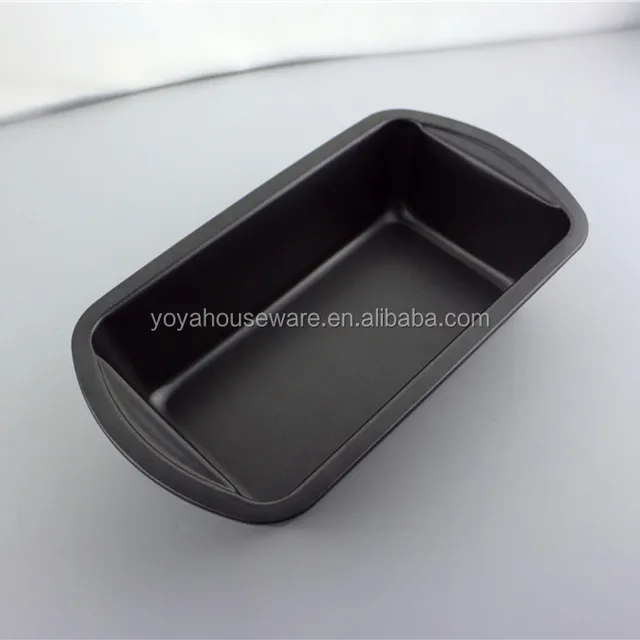 non-stick carbon steel loaf pan baking cake tin