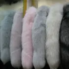 rex rabbit fur pompon fuzzies fur ball for mobile phone