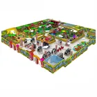 Big whale Forest Theme kids paradise indoor playground soft play
