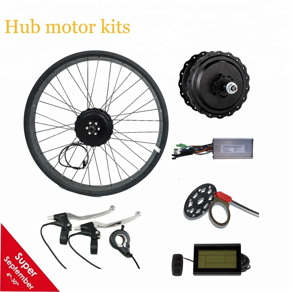 26 fat tire electric bike kit