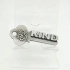 Kind Key & Quotes In A Tin To Keep In Your Purse Cool Fun Unique Small Thank You Gift Keychain for Kids Teens Friends Girls