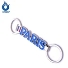 Paris Country Name Metal Bottle Opener Keychain