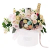 Factory Customized Hand-made Cardboard Paper Flower Package Gift Box as Souvenir
