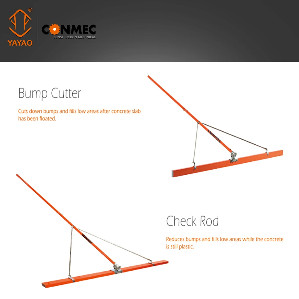 BUMP CUTTER CHECK ROD