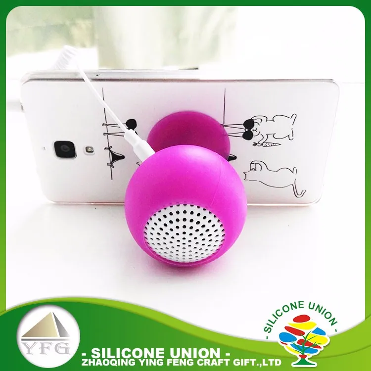 silicone Sucker wired Speaker - ANKUX.COM