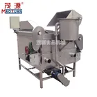 industrial automatic New nut peanut snack frying machine potato chips fryer with CE