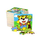 Custom wood jigsaw puzzle heat transfer printing